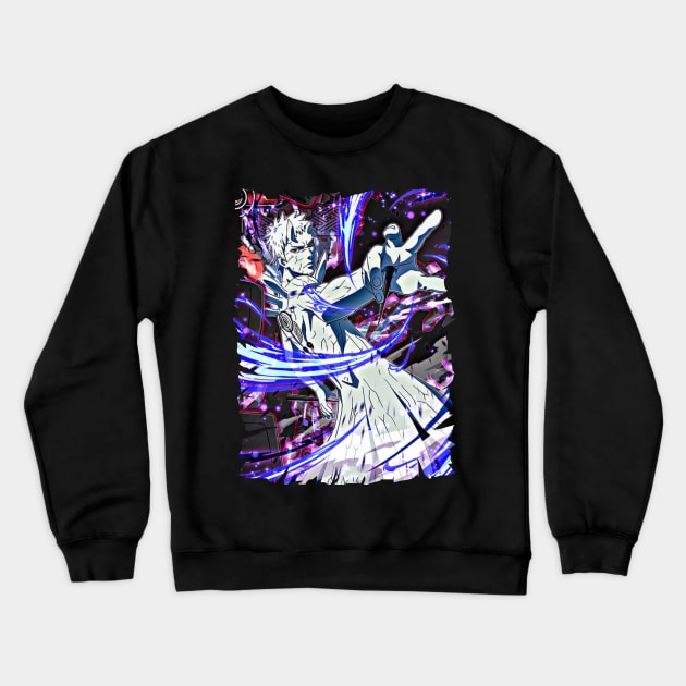 TOBI OBITO MERCH VTG Crewneck Sweatshirt by funnymushroomz